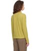 POST ARCHIVE FACTION (PAF) POST ARCHIVE FACTION (PAF) Green Cut Out Half Zip Fleece Sweatshirt - 3