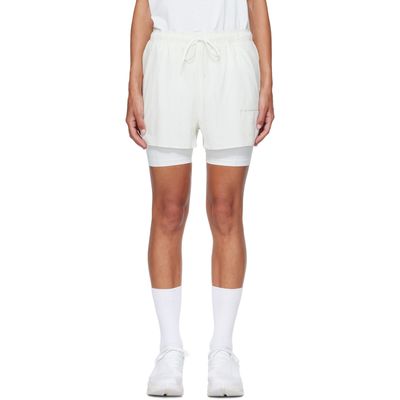 POST ARCHIVE FACTION (PAF) POST ARCHIVE FACTION (PAF) Off-White On Edition Zero 2-In-1 Shorts