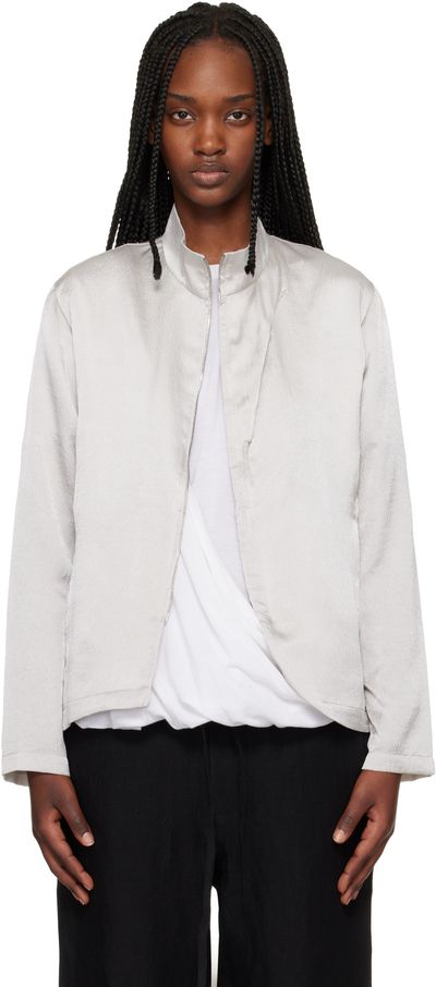 POST ARCHIVE FACTION (PAF) POST ARCHIVE FACTION (PAF) Silver Zip Track Jacket