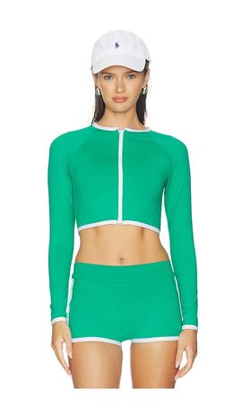 POST SWIM POST SWIM Melanie Contrast Rashguard