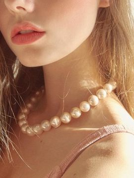POSTLUDE B PK Pearl Necklace