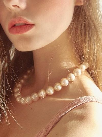 POSTLUDE B PK Pearl Necklace