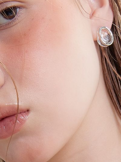 POSTLUDE Layered Resin Earrings - 2 Colors