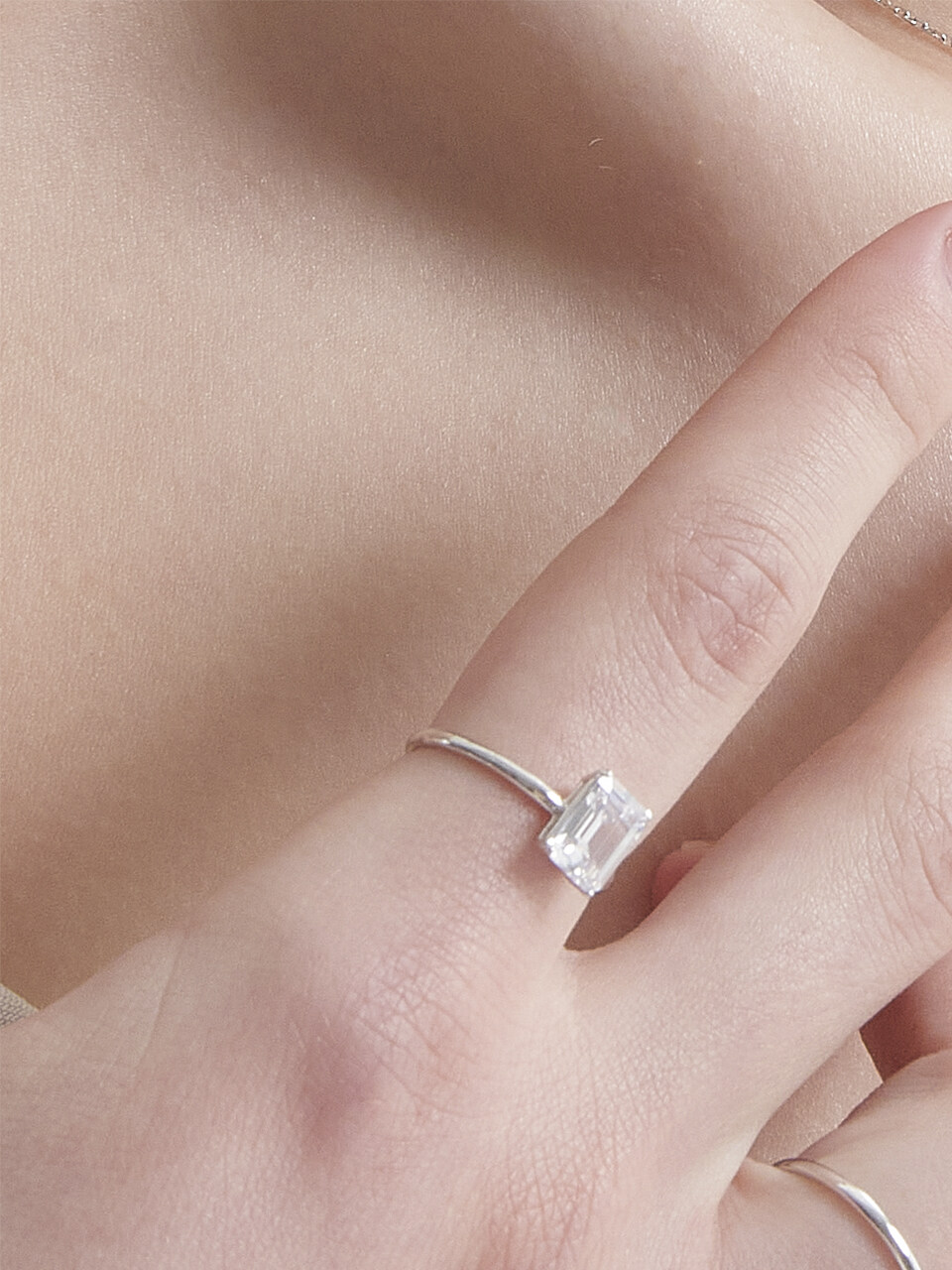 POSTLUDE Medium Rectangle Ring