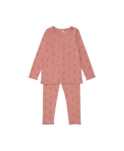 Pouf Pouf Baby Unisex Cherry Print Set
