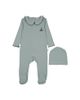 Pouf Pouf Boys' French Grandpa Footie - 1