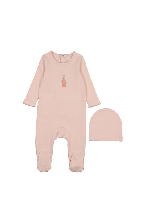 Pouf Pouf Bunny Graphic Footie for Baby Girl
