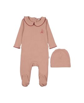 Pouf Pouf Girls' French Grandpa Footie