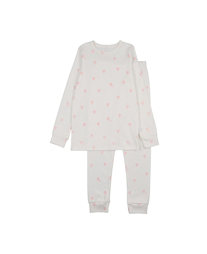Pouf Pouf Girls' Hot Air Balloon Printed Pj Set