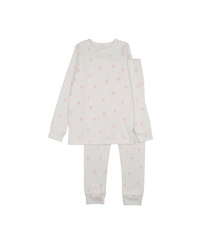 Pouf Pouf Girls' Hot Air Balloon Printed Pj Set