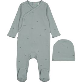 Pouf Pouf Mini Bird Footie for Baby Boy