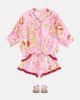 Poupette St Barth Kids Poupette St Barth Kids Azia printed crop top - 2