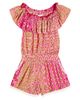 Poupette St Barth Kids Poupette St Barth Kids Bella floral off-shoulder playsuit - 1