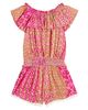 Poupette St Barth Kids Poupette St Barth Kids Bella floral off-shoulder playsuit - 4