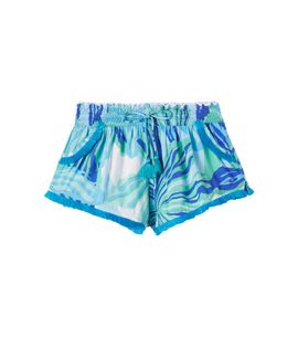 Poupette St Barth Kids Poupette St Barth Kids Lulu printed shorts