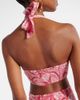 Poupette St Barth Poupette St Barth Carla pleated printed crop top - 5