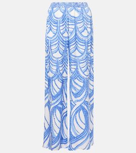 Poupette St Barth Poupette St Barth Cecile printed wide-leg pants