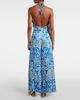 Poupette St Barth Poupette St Barth Clea high-rise printed wide-leg pants - 3