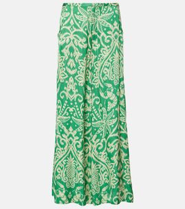 Poupette St Barth Poupette St Barth Clea printed wide-leg pants