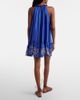 Poupette St Barth Poupette St Barth Cleo embellished floral satin minidress - 5