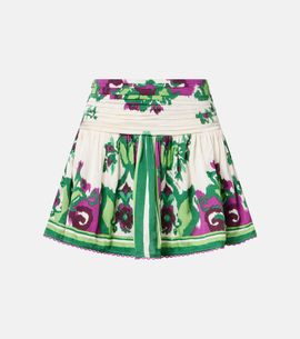 Poupette St Barth Poupette St Barth Colleen floral miniskirt