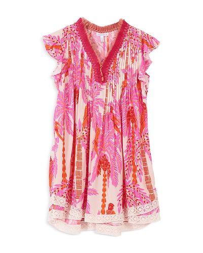 Poupette St. Barth Poupette St. Barth Girls' Mini Palmrott Dress