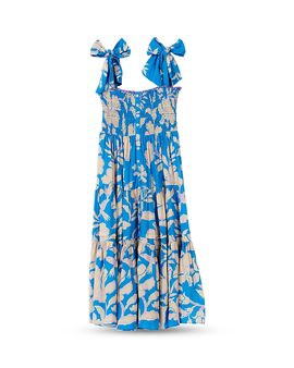 Poupette St. Barth Poupette St. Barth Girls' Triny V Long Dress
