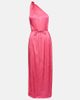 Poupette St Barth Poupette St Barth Isabelle one-shoulder satin kaftan - 1