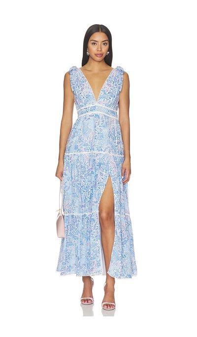 poupette silk slip dress Poupette St Barth