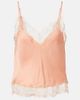 Poupette St Barth Poupette St Barth Zely lace-trimmed satin camisole - 1