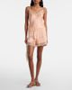 Poupette St Barth Poupette St Barth Zely lace-trimmed satin camisole - 6