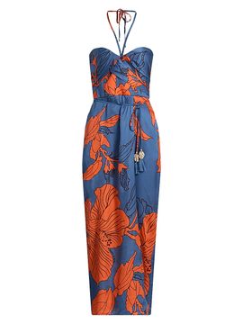Poupette St Barth Women's Collina Floral Halter Dress