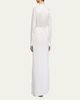 Pour Les Femmes Long Linen Lounge Shirt Dress - 3