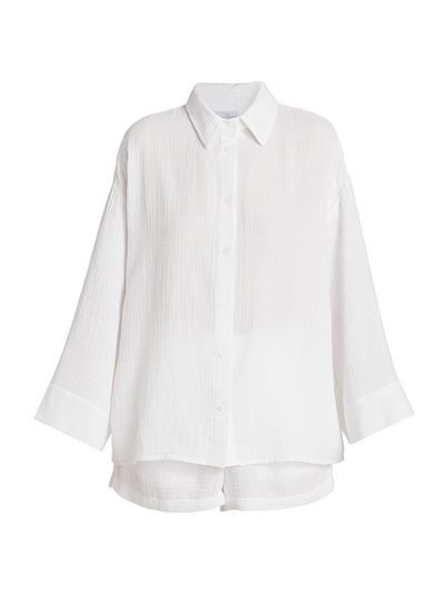 Pour Les Femmes Women's Angel Cotton Gauze 2-Piece Lounge Set