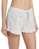 Pour Les Femmes Women's Karl Cotton Leaf-Print Frill Pajamas - 4