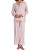 Pour Les Femmes Women's Long-Sleeve Pajama Set - 2