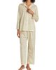 Pour Les Femmes Women's Long Horn Cotton Pajamas - 2