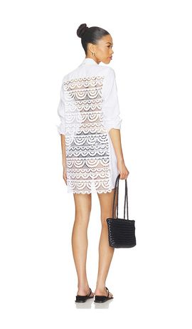 PQ PQ Lace Millie Tie Tunic Dress