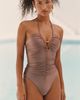 PQ Swim Alma Cutout Halter One-Piece Swimsuit - 1
