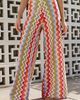 PQ Swim Cotton Blend High Rise Wide Leg Pants - 4