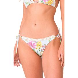PQ SWIM PQ SWIM Carrie Lace Trim Side Tie Bikini Bottoms