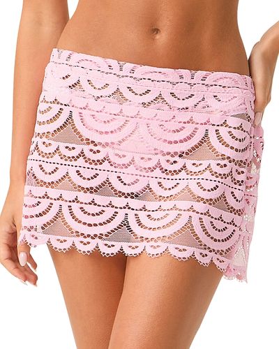 Pq Swim Pq Swim Maycee Lace Swim Cover Up Skirt
