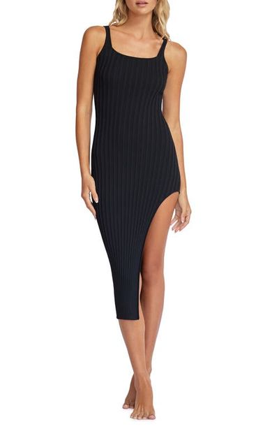 PQ SWIM PQ SWIM Piper Rib Slit Cover-Up Dress