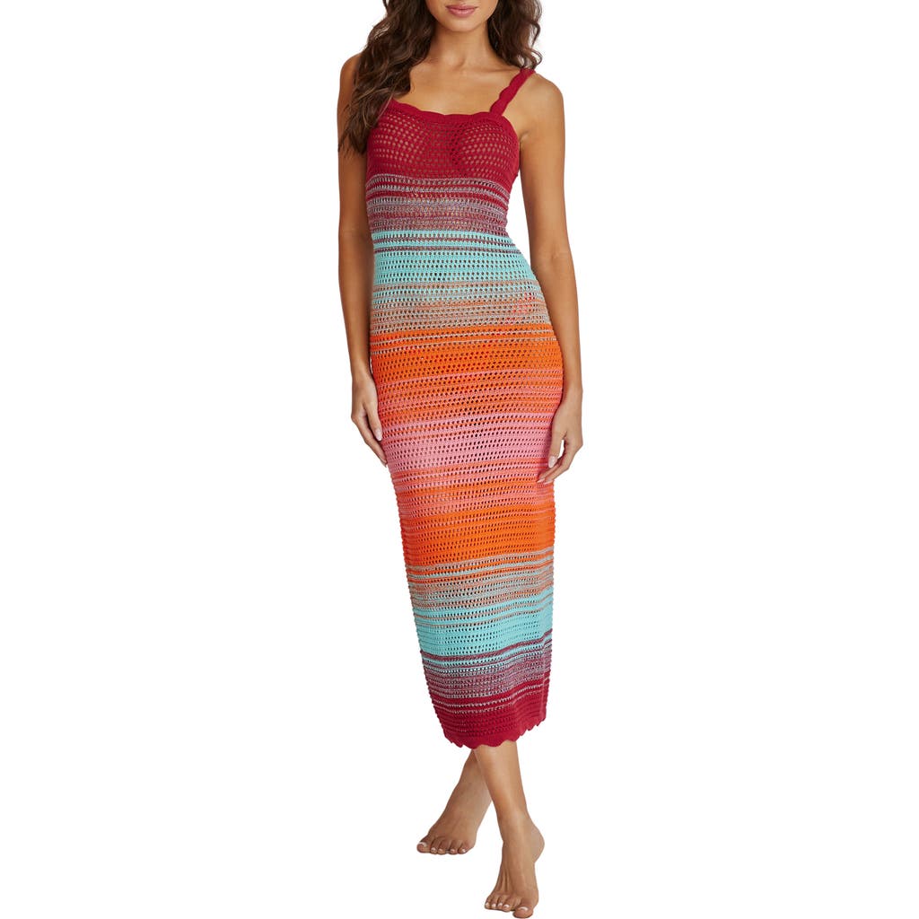 PQ SWIM PQ SWIM Reese Semisheer Cotton Cover-Up Dress