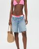 PQ Swim PQ Swim Tia Crochet Tie Side Bikini Bottoms Rose - 5