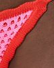 PQ Swim PQ Swim Tia Crochet Tie Side Bikini Bottoms Rose - 6