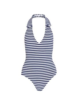 PQ Swim Women's Camryn Striped One-Piece Swimsuit