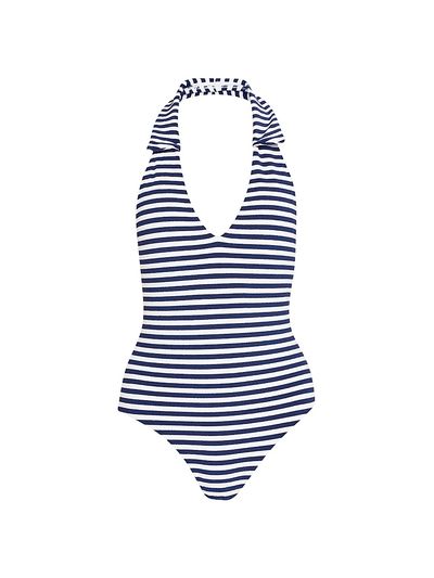 PQ Swim Women's Camryn Striped One-Piece Swimsuit