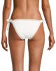 PQ Swim Women's Crochet-Trim Ribbed Bikini Bottom - 5