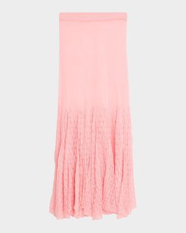 Prabal Gurung Pointelle Knit Maxi Skirt